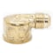 Thrifco Plumbing No. 50 1/4 Inch x 1/4 Inch Brass Flare FIP Elbow 6950003 - alternate 3